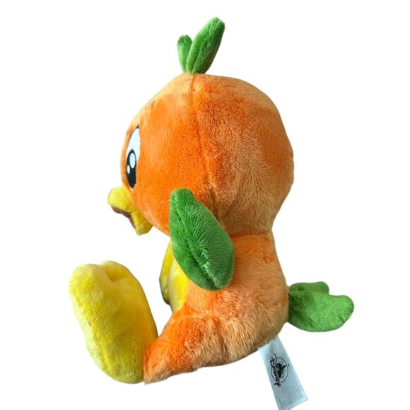 Disney Parks Florida Orange Bird WDW Scented Big Feet Foot Plush NEW 13" - Picture 4 of 4